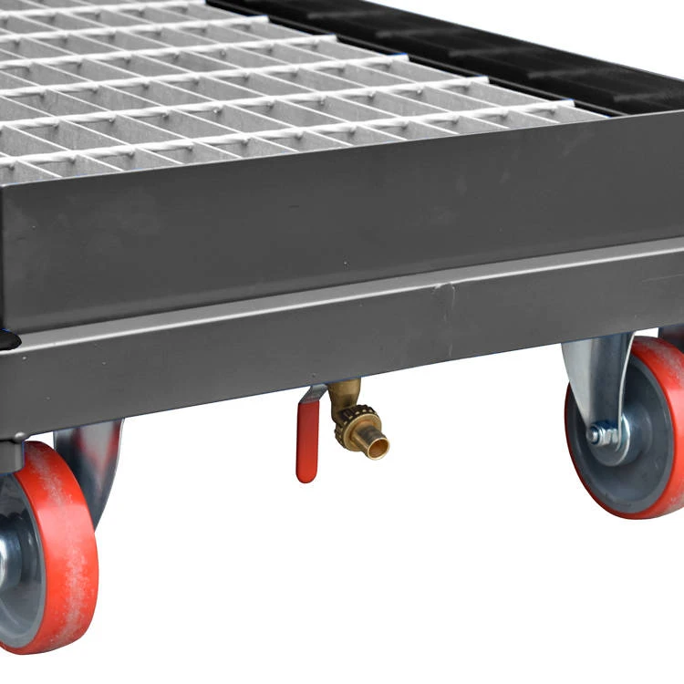 Stainless Steel Bund Trolley Close Up of Bund (Bund)