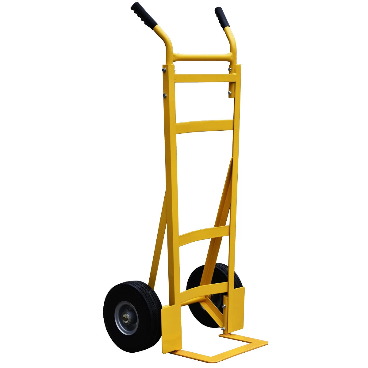 traditional sack truck with curved back