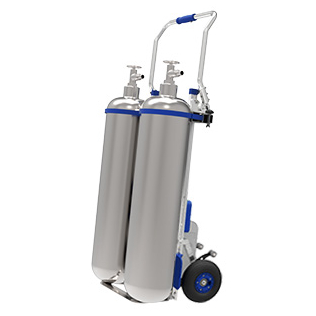 Twin Gas Bottle Powered Stair Climbing Sack