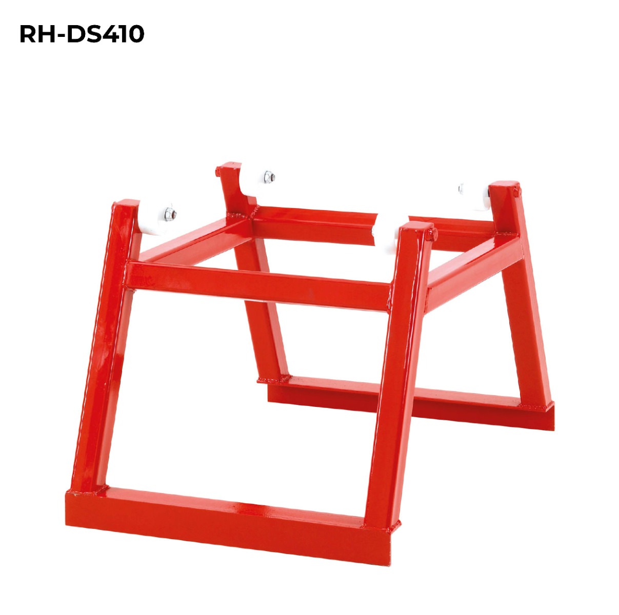Mobile Drum Sump Trolley in red
