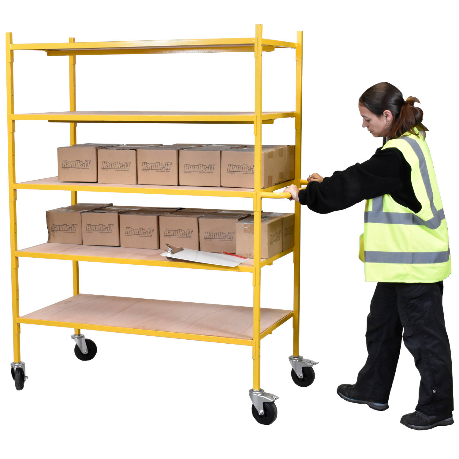 Mobile 5 Tier Trolley 