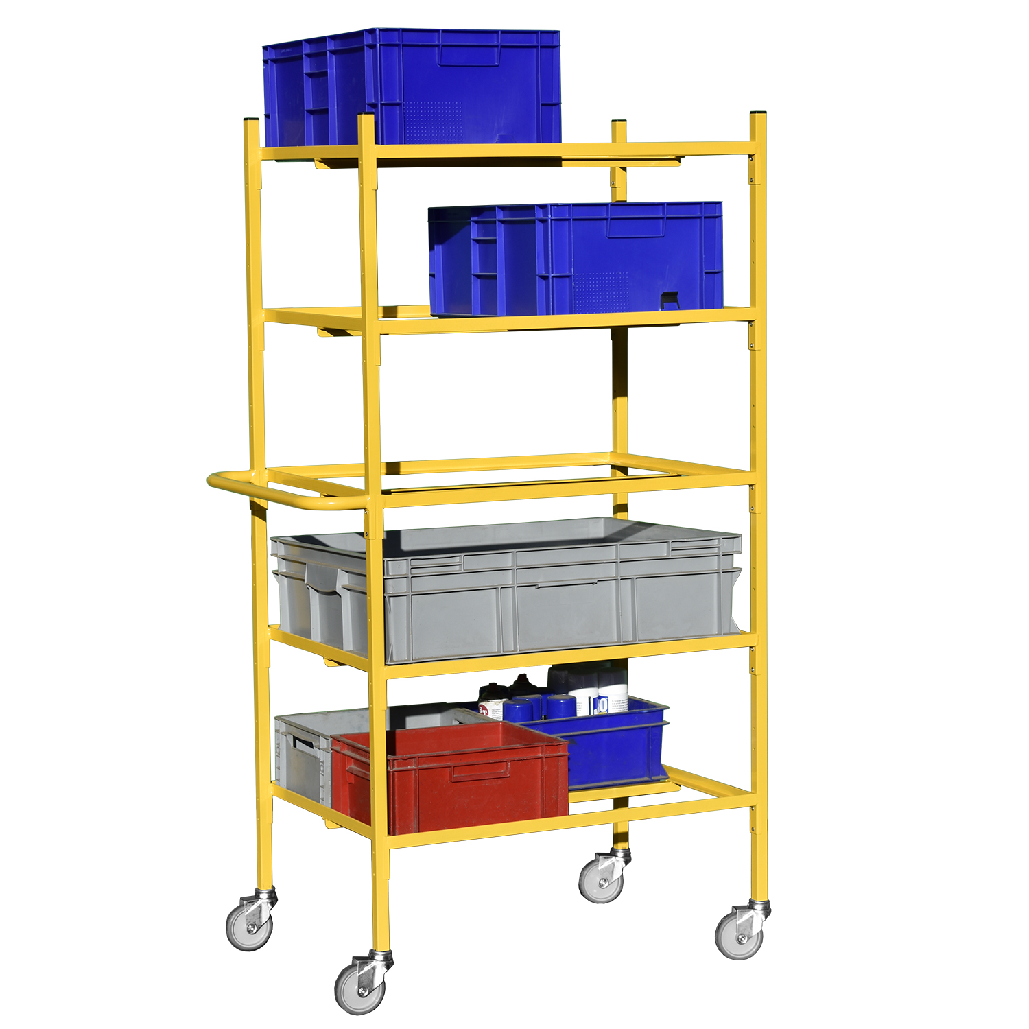 Open Mobile Tier Trolley 