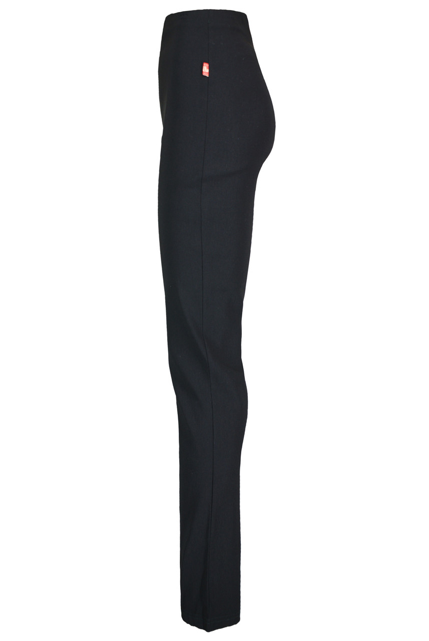 Stretch Trousers High Waisted School Trousers Skinny Ladies Plain