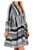 Avril Black & White Smock Dress,  Black & White Smock Dress, Monochrome Smock Dress, 