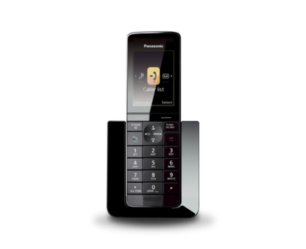 Panasonic KX-PRS120C Premium Design Cordless Phone - JackSource Wholesale Panasonic KX-PRS120C Premium Design Cordless Phone - JackSource Wholesale