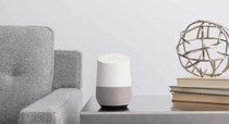 Google Home Smart Assistant Bluetooth Speaker - White Slate