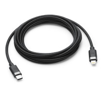 Mophie Fast Charge USB-C Cable with Lightning Connector - 2M Cable - Black