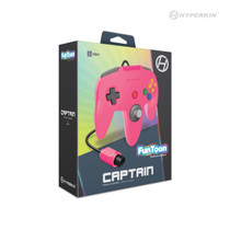 Captain Premium Controller for N64 - Princess Pink