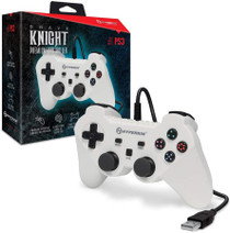 "Brave Knight" Premium Wired Controller For PS3 / PC / Mac - White