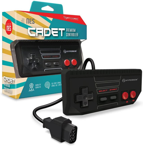 NES "Cadet" Premium Controller - Black NES "Cadet" Premium Controller - Black