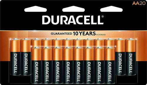 Duracell Alkaline AA Batteries - 20 Pack Duracell Alkaline AA Batteries - 20 Pack