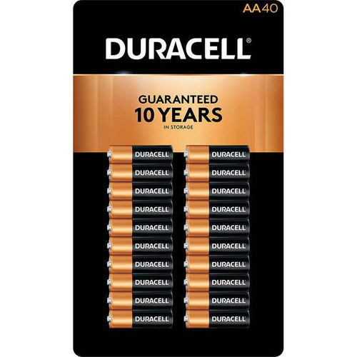 Duracell AA Alkaline Batteries CopperTop - 40 Pack Duracell AA Alkaline Batteries CopperTop - 40 Pack