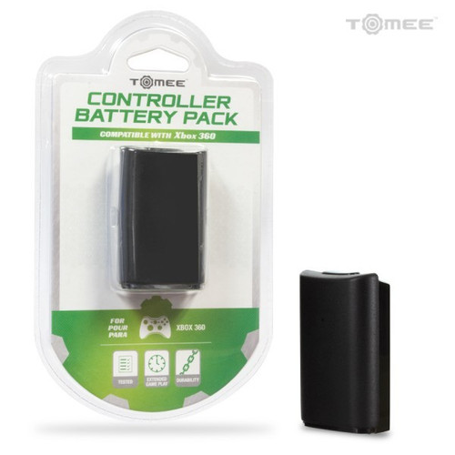Xbox 360 Controller Rechargeable Battery Pack - Black Xbox 360 Controller Rechargeable Battery Pack - Black