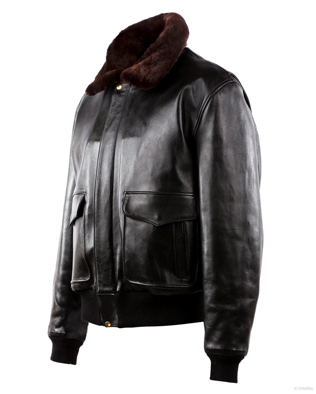 USAAF Black Leather Jacket