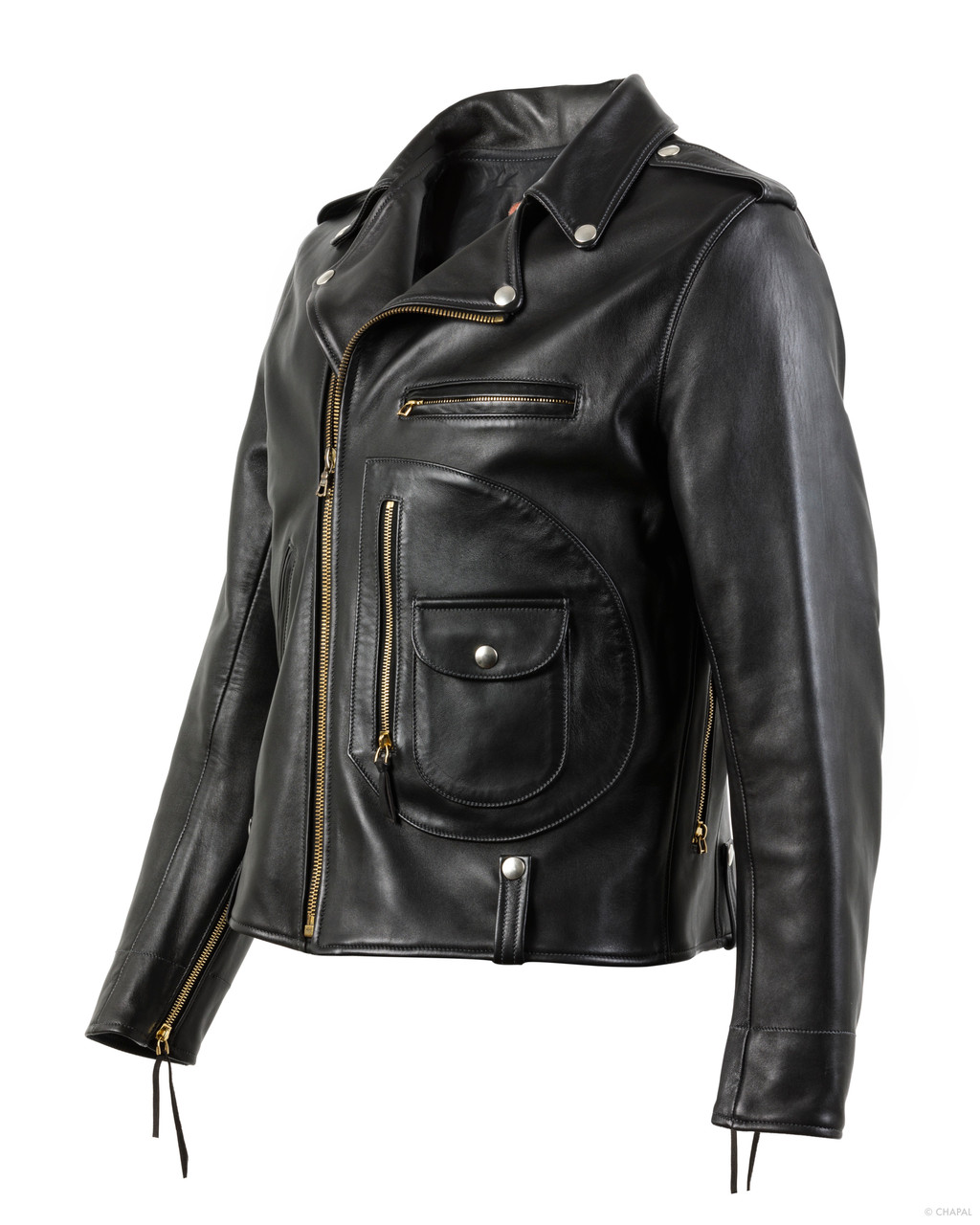 Black Leather BB Jacket
