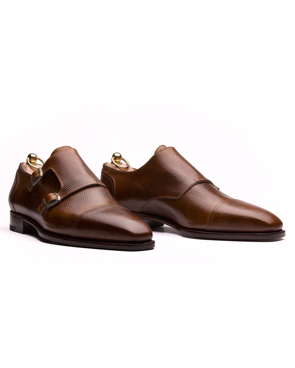 2310 Cinnamon Horsefront Double Monk Strap