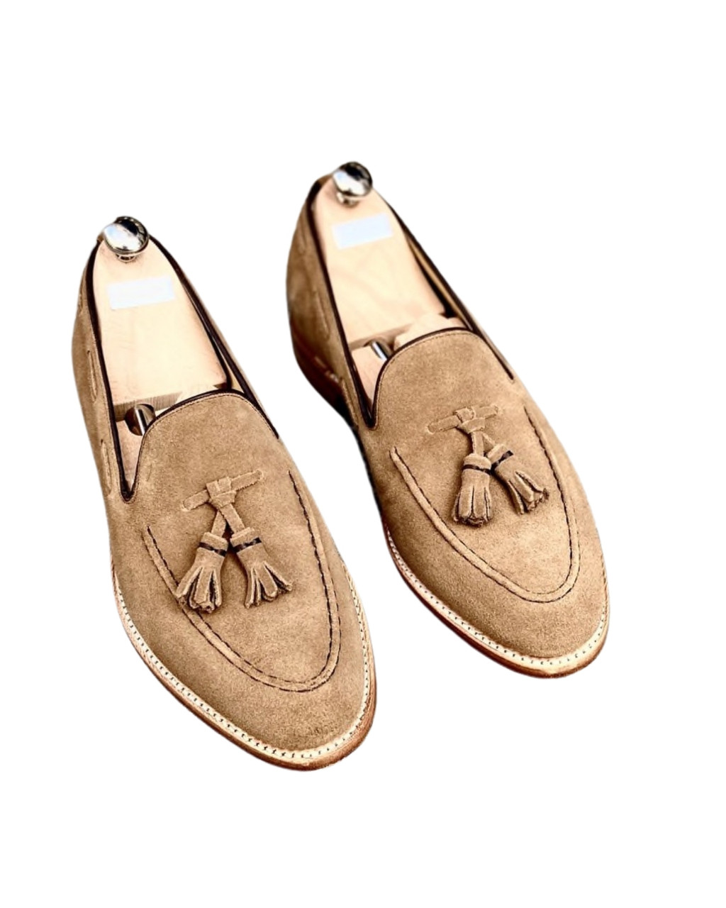 Repello II Sand Suede Tassel Loafer Repello II Sand Suede Tassel Loafer