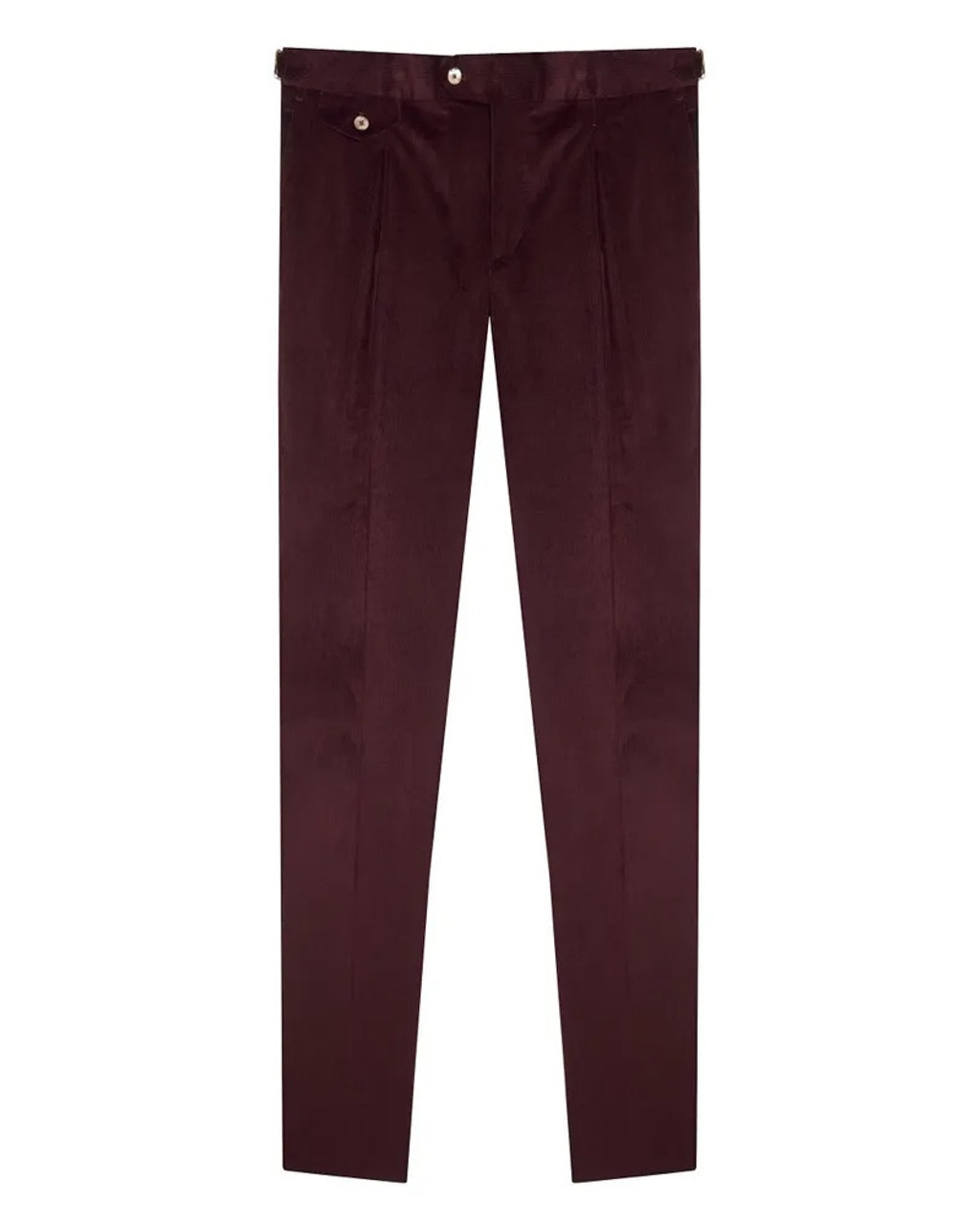 Buy COVER STORY Brown Corduroy Flared Trousers online