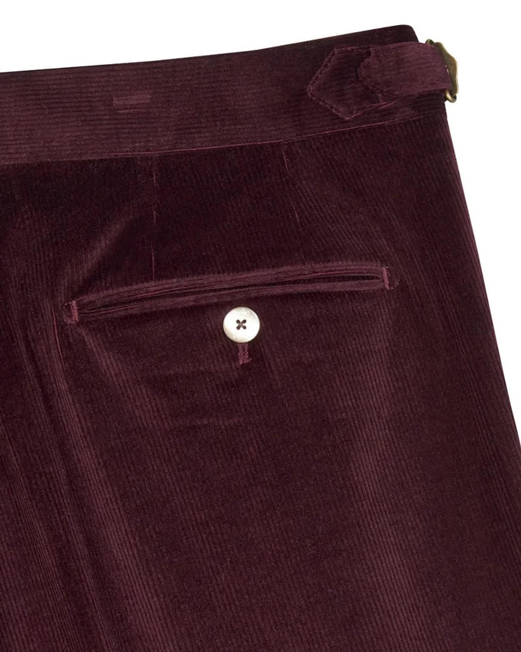 Corduroy trousers - Burgundy - Men | H&M IN