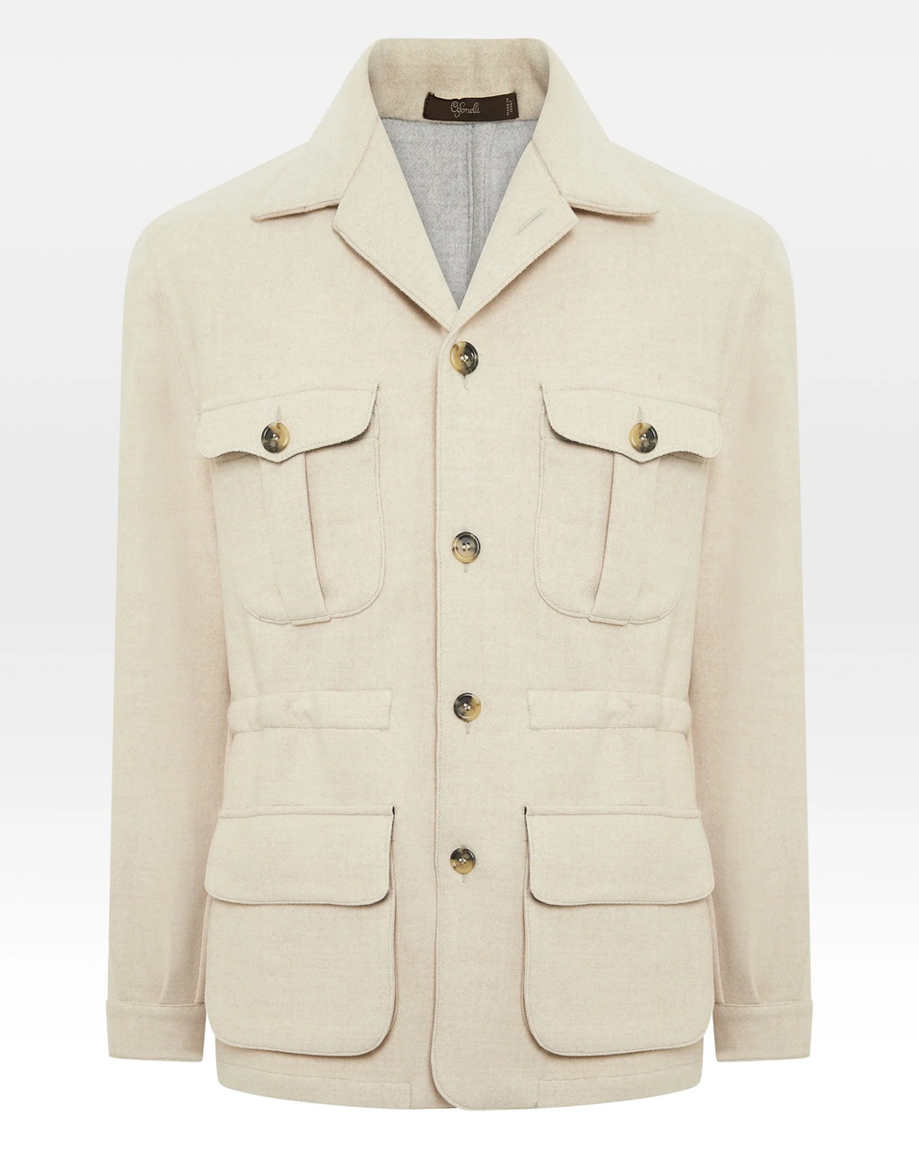 Beige Wool Teba Jacket