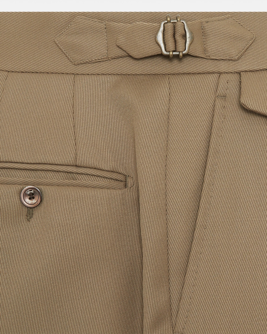 Pantalon Chic 7/8 Daniels&Korff Beige Camel Taille 42 - Occasion Très Bon état