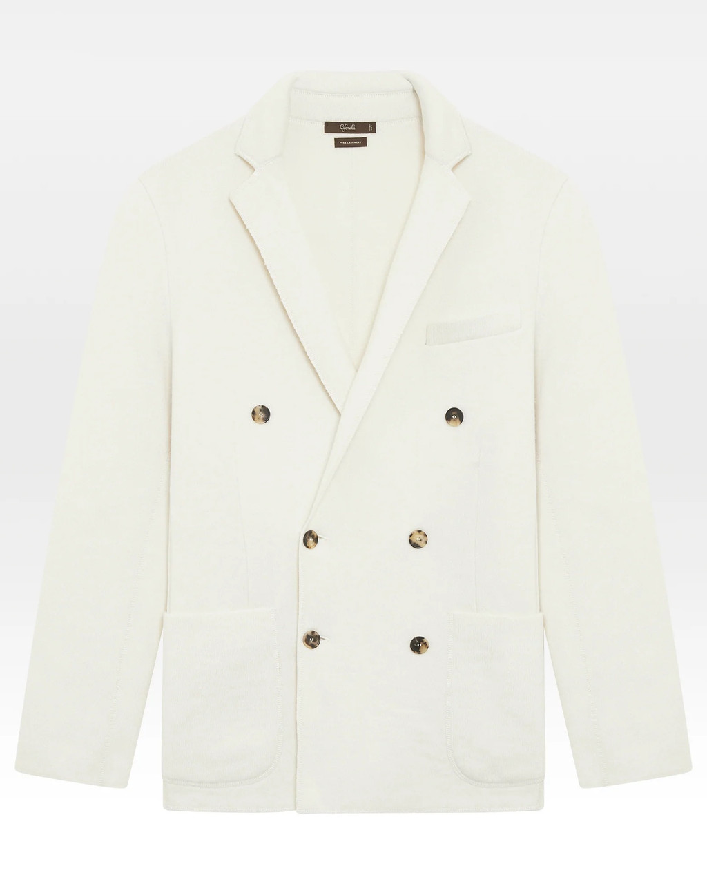 ジャケット・アウター SARTORIO / DOUBLE CASHMERE COAT Double Sided white and blue Cashmere Winter Coat – Sartorio Napoli