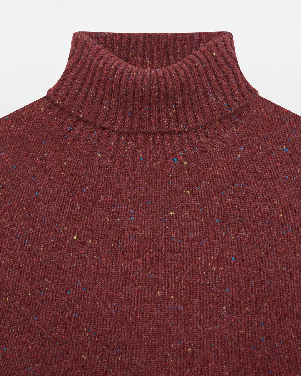 Rasberry Loro Piana Cashmere Turtleneck