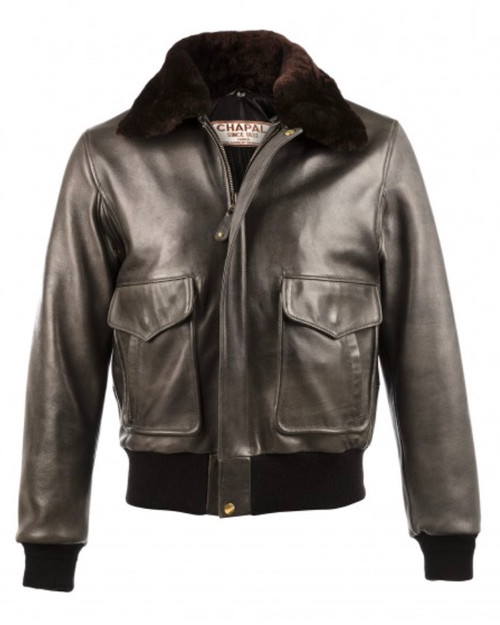 Black Leather BB Jacket