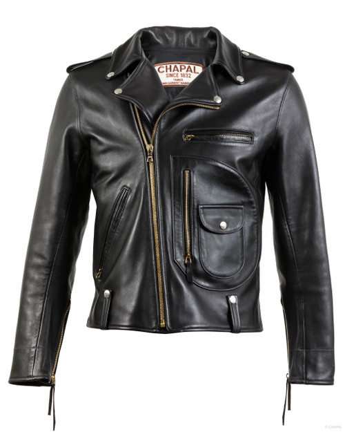 Black Leather BB Jacket