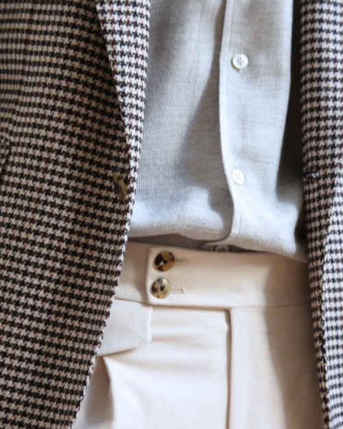 Brown Houndstooth Jacket