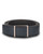 Navy & Brown Belt with Reversible Rose Gold Buckle