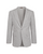 Marbeuf Light Grey Virgin Wool Single Breasted Jacket