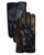 Navy & Brown Leather Gloves