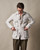 Stone Linen Safari Jacket