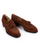 E1327 Dark Brown Suede Tassel Loafer