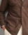 Safari Brown Flannel Jacket