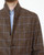 Brown Wool Houndstooth Teba Jacket