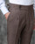 Soragna Brown Flannel Trousers