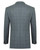 Marbeuf Grey Wool Checked Double Breasted Suit