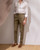 Soragna Khaki Cotton Trousers