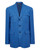 Lorenzo Blue Linen & Wool Jacket