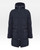 Navy Puffer Jacket in a Loro Piana Storm System