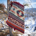 Alpaca Threadz Alpaca Wool Blanket -  Wildlife Andean Image 7