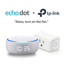 Echo Dot with clock