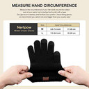 Touch Screen Texting Soft Warm Thermal Fleece Lining Gloves With Anti-Slip Silicone Gel