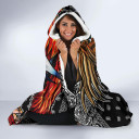 Phoenix girl hoodie blanket