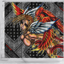 Phenix Girl shower curtain