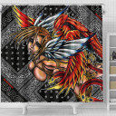 Phenix Girl shower curtain
