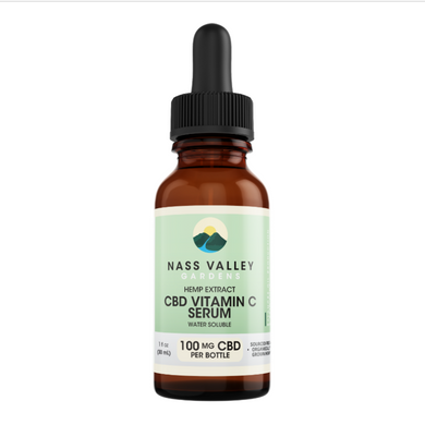 Nass Valley CBD Vitamin C Facial Serum -  Default Title Image 1