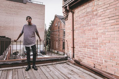 DARK GREY 2 PIECE TEE